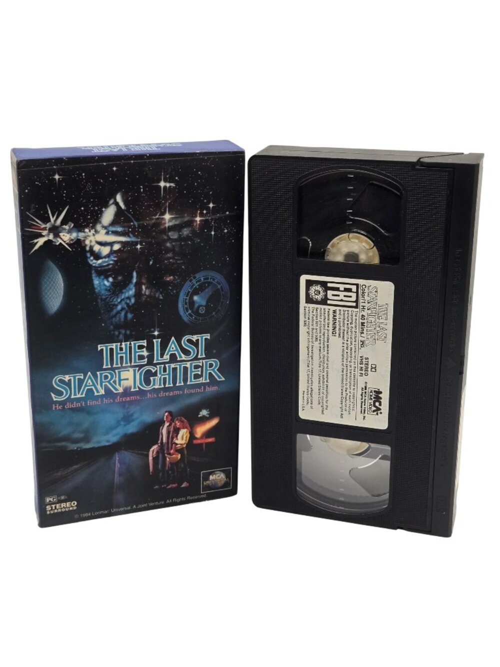 The Last Starfighter VHS Movie 1995 MCA Universal Home Video PG Sci-Fi Adventure